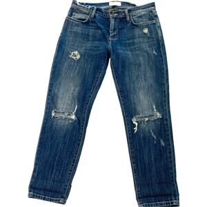 Current/Elliott super distressed destructed ankle jean 27 J1 8021